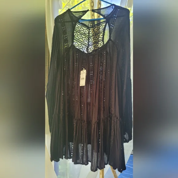 Free People Black Dress - Picture 2 of 2